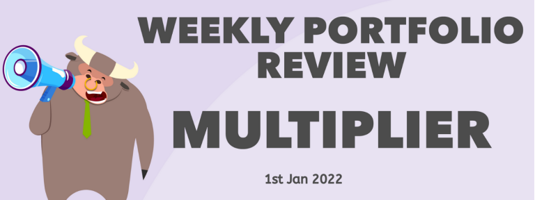 weekly portfolio review multiplier